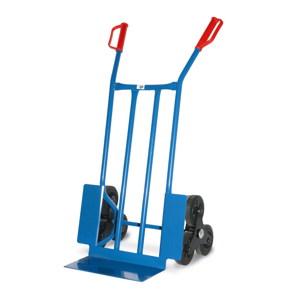 Product afbeelding: Trapsteekwagen HEMMDAL, met 3-armige wielster, capaciteit 250 kg, schep bxd 400 x 180 mm, staal