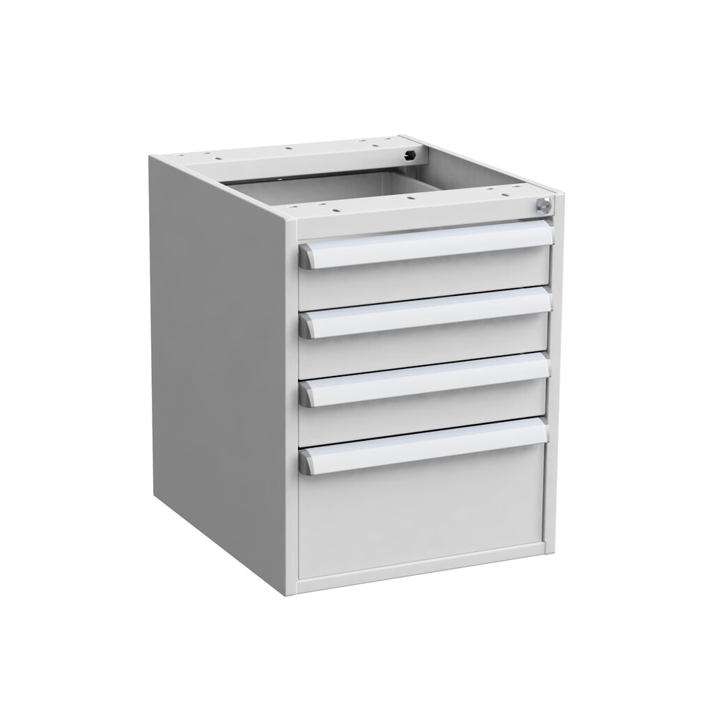 Ladeblok TRESTON 45/56-3 Standard, ESD, hxbxd 560 x 450 x 520 mm, lades: 3 x 100 mm, 1 x 200 mm Product afbeelding: Ladeblok TRESTON 45/56-3 Standard, ESD, hxbxd 560 x 450 x 520 mm, lades: 3 x 100 mm, 1 x 200 mm
