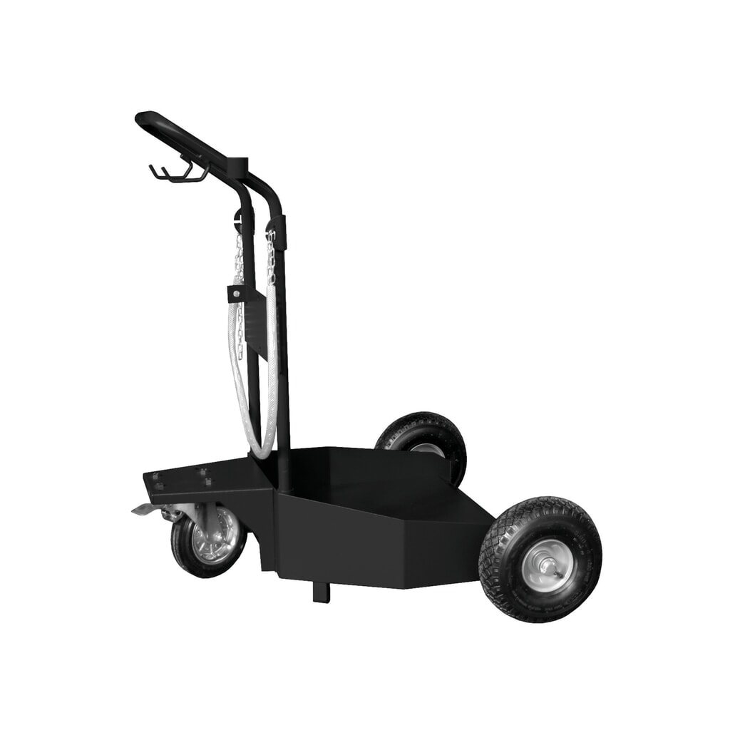 Product afbeelding: Trolley SAMOA voor vaten van 200 liter, 3 wielen, incl. accessoires