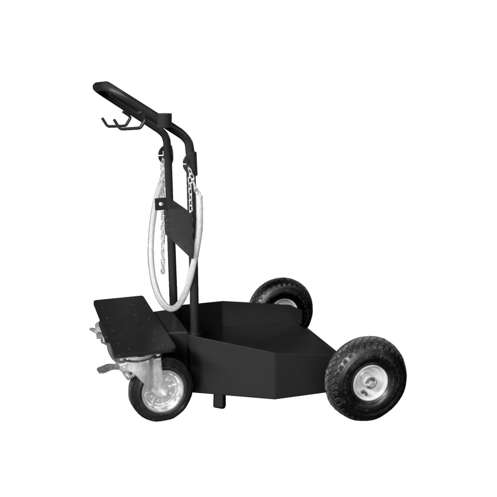 Product afbeelding: Trolley SAMOA voor verpakkingen van 200 liter met 2 zwenkwielen en 2 bokwielen
