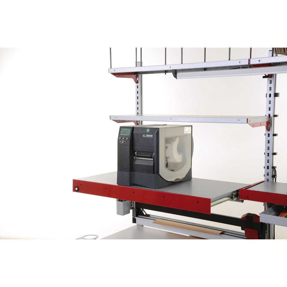Productafbeelding nr. 3: Uittrekbaar legbord voor Rocholz paktafels SYSTEM FLEX, hxbxd 140 x 800 x 500 mm