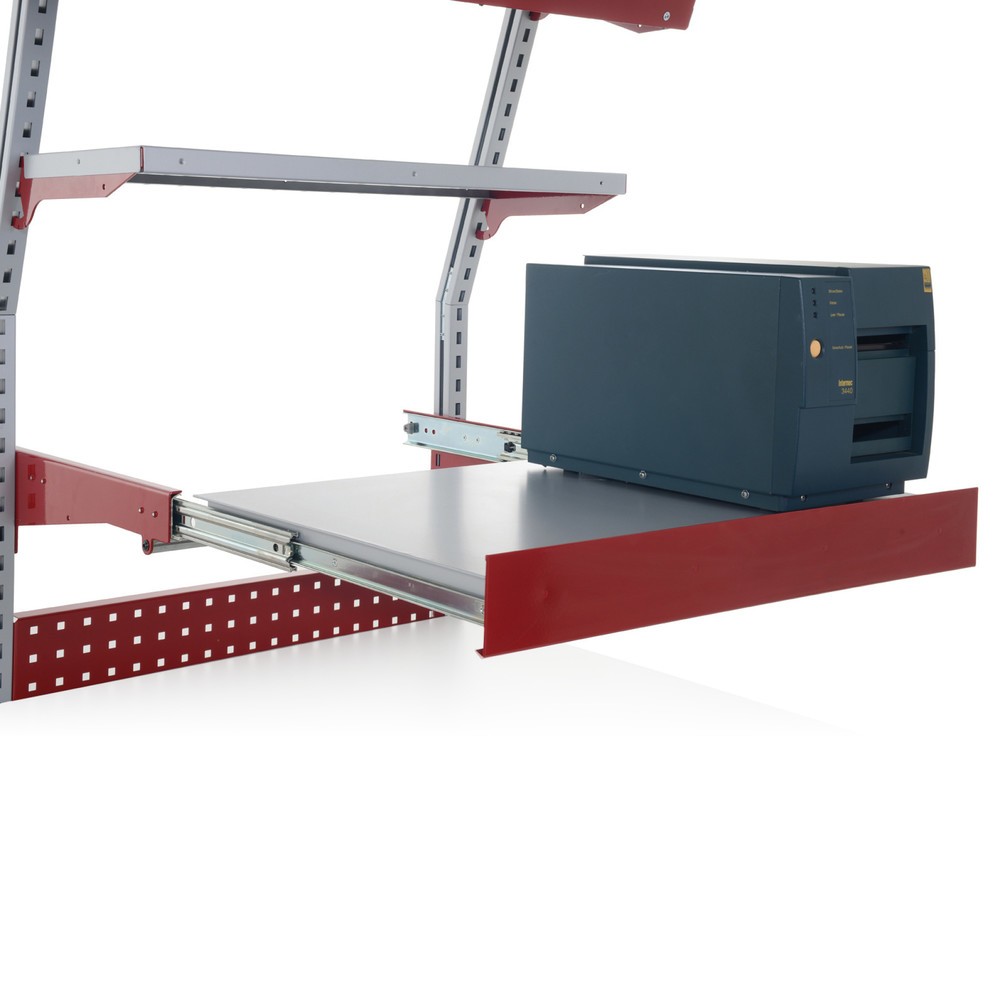 Product afbeelding: Uittrekbaar legbord voor Rocholz paktafels SYSTEM FLEX, hxbxd 140 x 800 x 500 mm