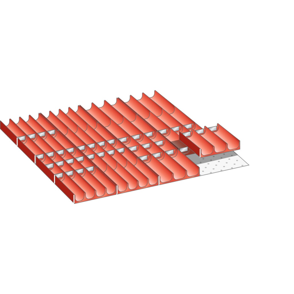Vakkenset LISTA 36x36E, (bxdxfh) 612x612x50 mm, 66-delig Product afbeelding: Vakkenset LISTA 36x36E, (bxdxfh) 612x612x50 mm, 66-delig