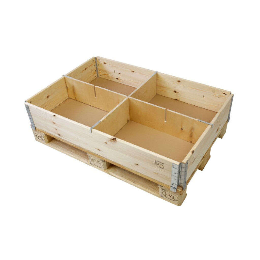 Productafbeelding nr. 3: Vakverdeler voor houten stapelframe, overlangs, 3 frezingen, lxbxh 1160 x 12 x 190 mm