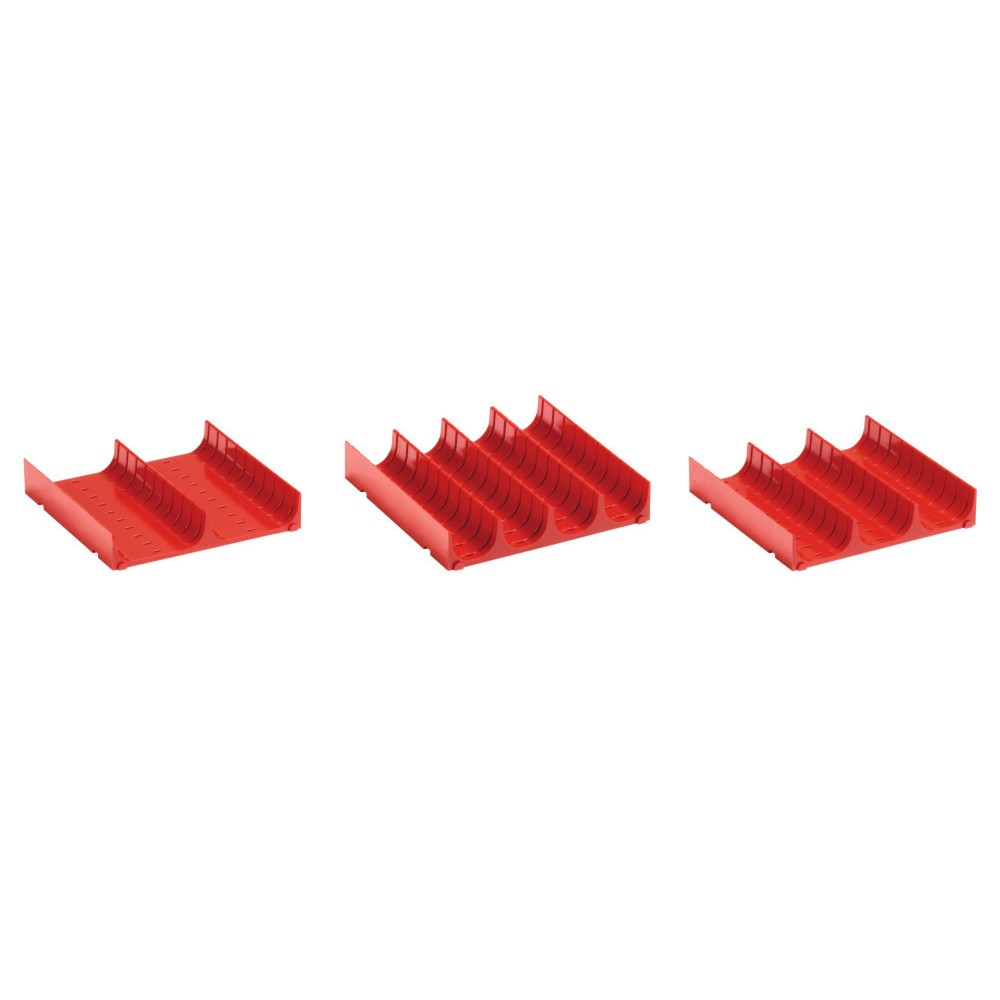 Product afbeelding: Vakverdeling LISTA 9x9E, (bxdxh) 150x150x26 mm, 6 stuks, 2 vakken