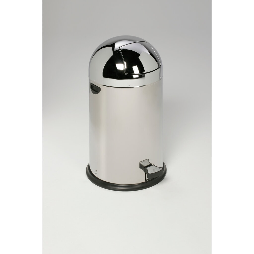 Product afbeelding: VAR® pedaalemmer roestvrij staal, 22 liter