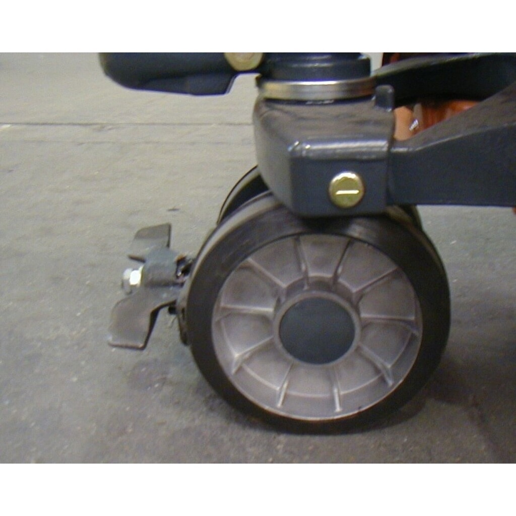 Productafbeelding nr. 4: Vastzetrem voor Jungheinrich handtranspallet AM 22 + AMW 22 + AMW 22p, voor stuurwielen van massief rubber
