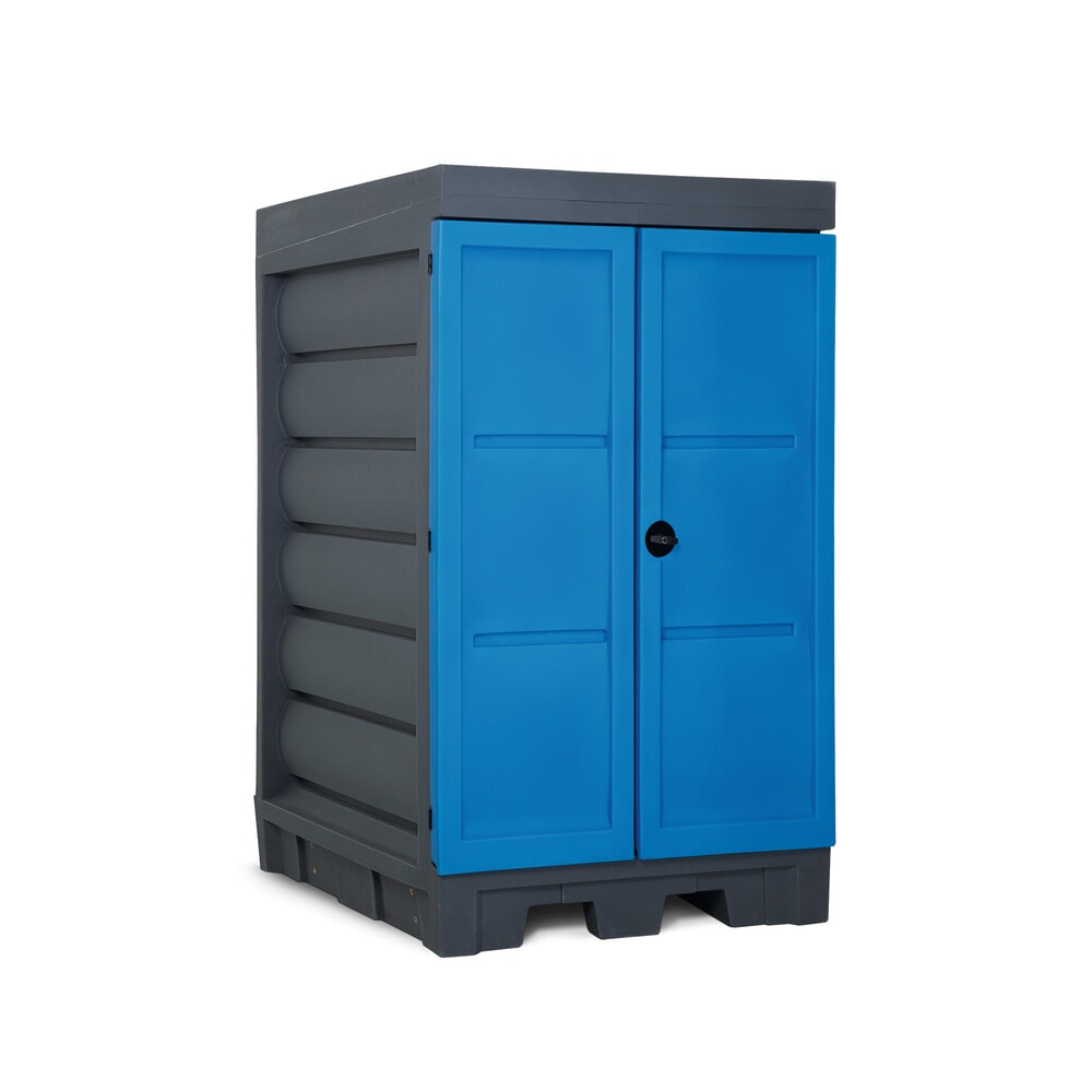 Product afbeelding: Vatendepot van PE, hxbxd 1.980 x 1.140 x 1.480 mm, 2x 200 l