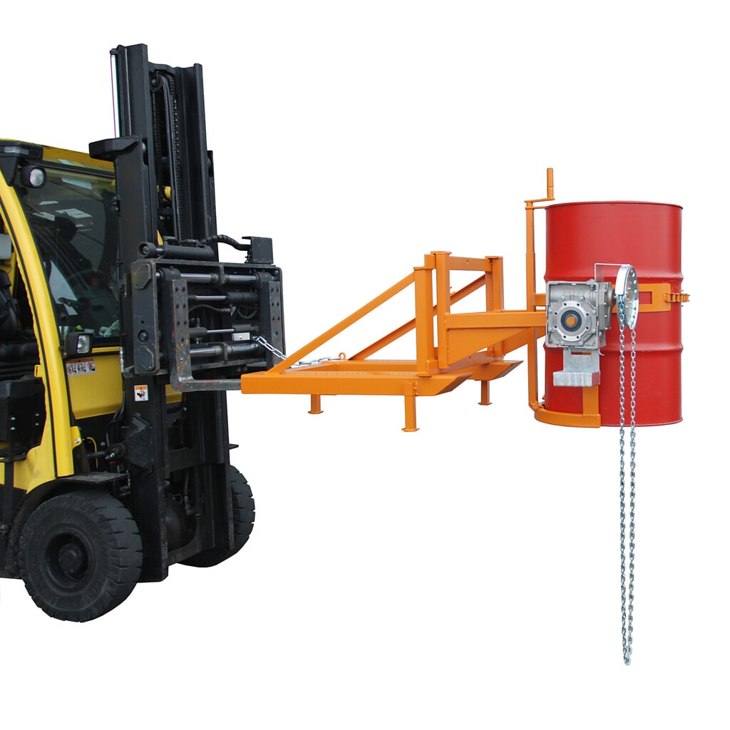 Vatenkantelaar Bauer® FD/L-K, gelakt, geeloranje Productafbeelding nr. 2: Vatenkantelaar Bauer® FD/L-K, gelakt, geeloranje