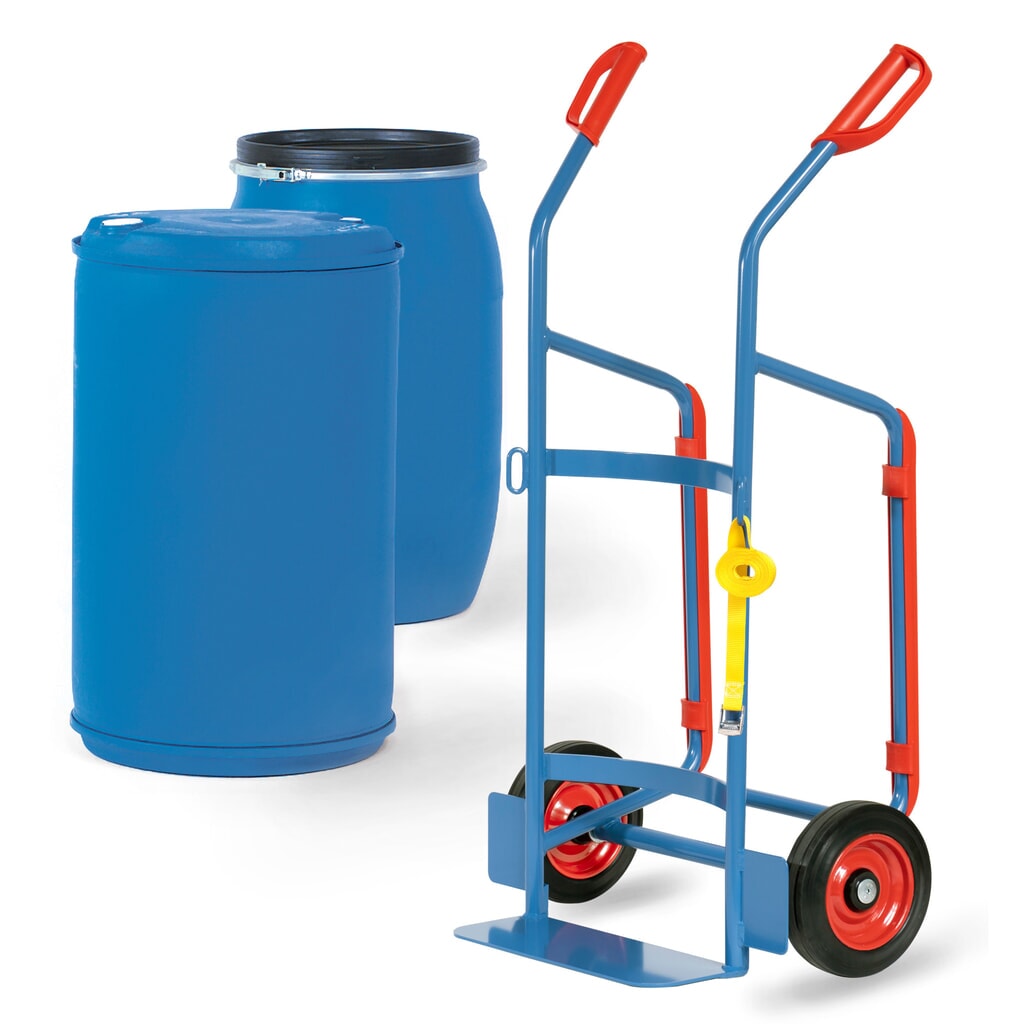 Product afbeelding: Vatenkar fetra®, draagvermogen 250 kg, volrubber banden