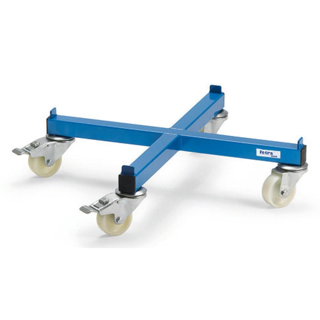 Vatenroller fetra®, kruisvorm, draagvermogen 250 kg Product afbeelding: Vatenroller fetra®, kruisvorm, draagvermogen 250 kg