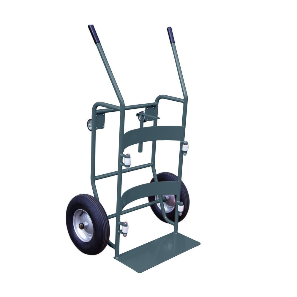 Productafbeelding nr. 1: Vatensteekwagen Eichinger® met luchtgevulde banden en 2 extra wielen, antracietgrijs