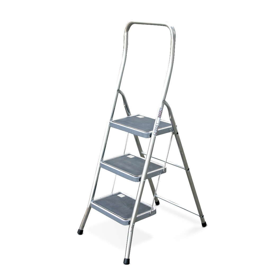Veilig inklapbaar opstapje KRAUSE® met hoge beugel, standhoogte 0,50 m Product afbeelding: Veilig inklapbaar opstapje KRAUSE® met hoge beugel, standhoogte 0,50 m