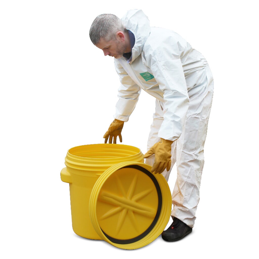 Veiligheidsvat van HDPE, UN-goedkeuring, met schroefdekselsluiting en 2 grepen, 77 l Productafbeelding nr. 2: Veiligheidsvat van HDPE, UN-goedkeuring, met schroefdekselsluiting en 2 grepen, 77 l