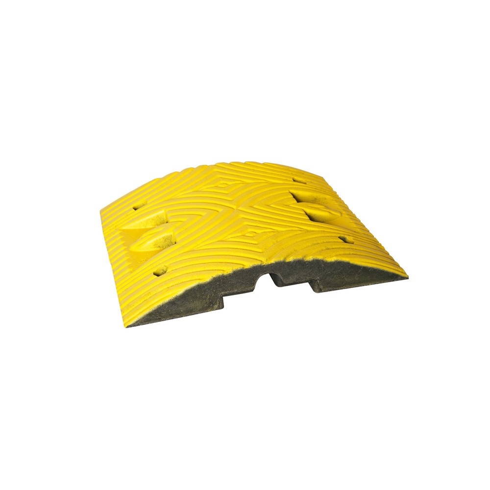 Product afbeelding: Verkeersdrempel Recycling, < 10 km/u, basiselement, geel