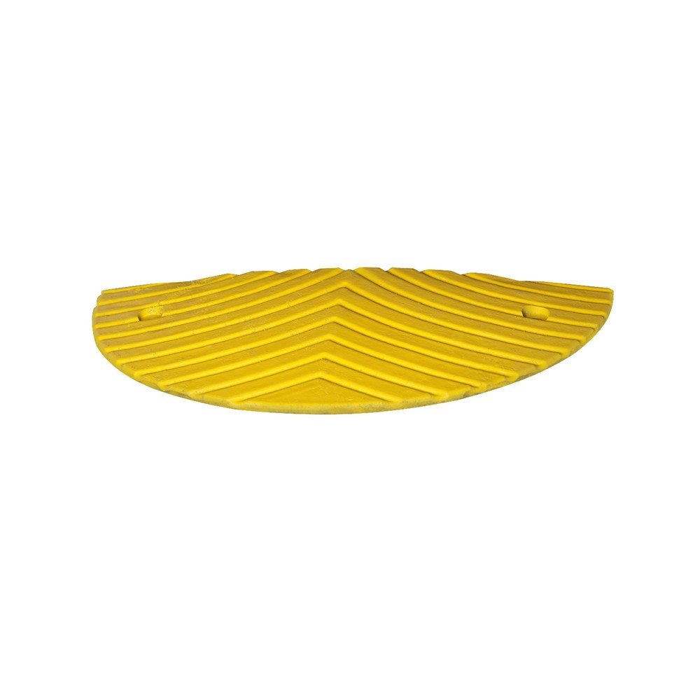 Product afbeelding: Verkeersdrempel Recycling, < 30 km/u, afsluitelement, geel
