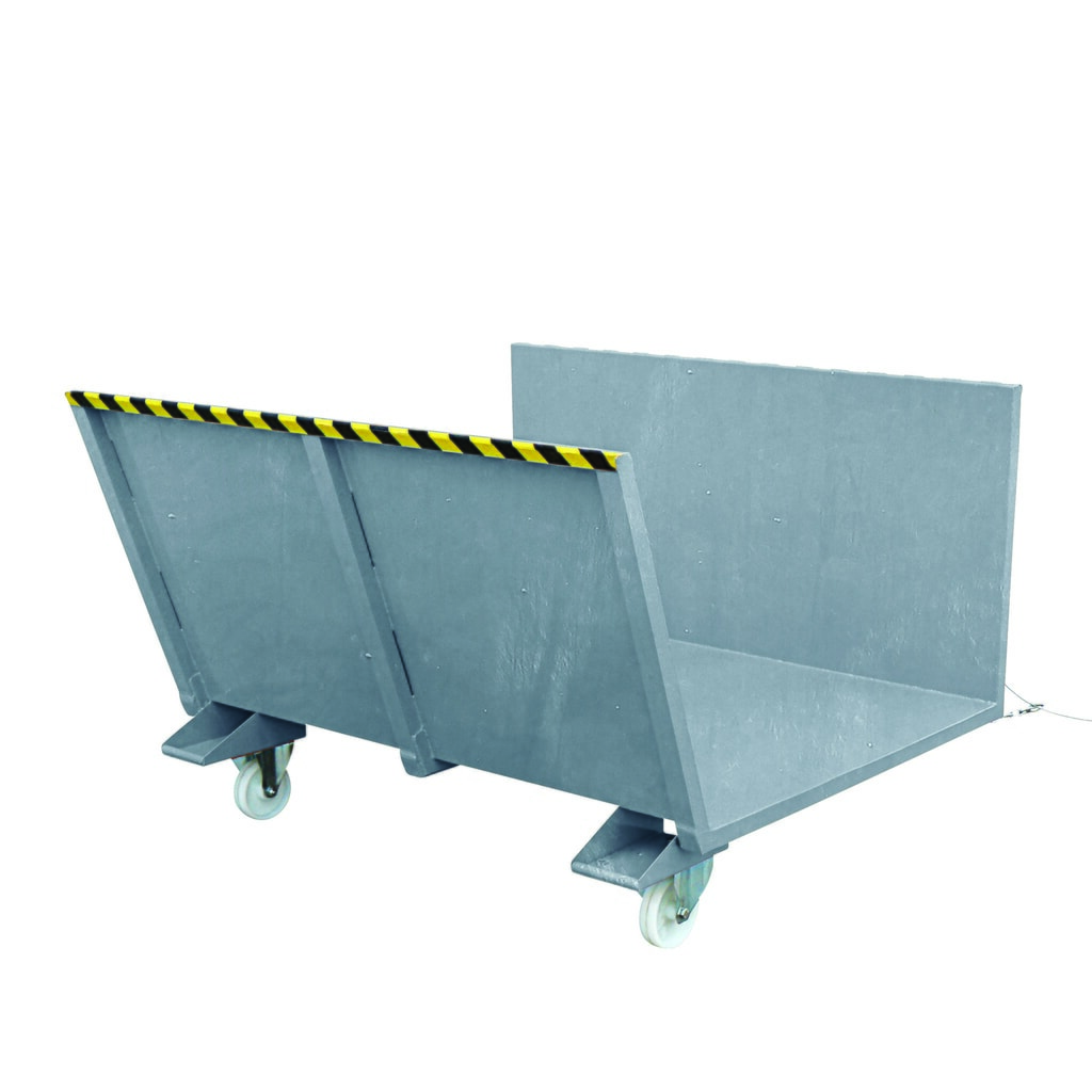 Verzamelplatform voor langhout Eichinger® met zijplaten, 500 kg thermisch verzinkt Product afbeelding: Verzamelplatform voor langhout Eichinger® met zijplaten, 500 kg thermisch verzinkt