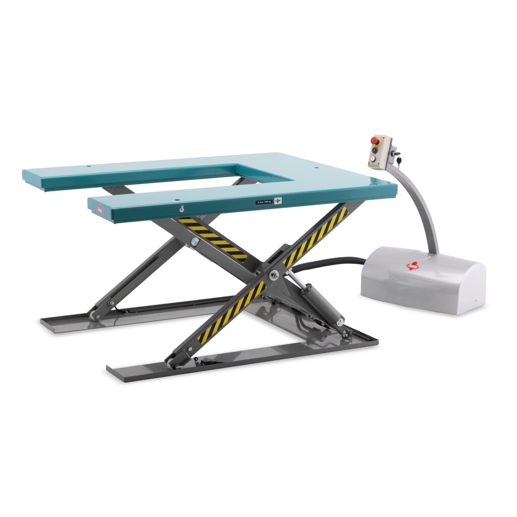 Vlakke schaarheftafel Ameise®, U-vormig, cap. 1.000 kg Productafbeelding nr. 8: Vlakke schaarheftafel Ameise®, U-vormig, cap. 1.000 kg