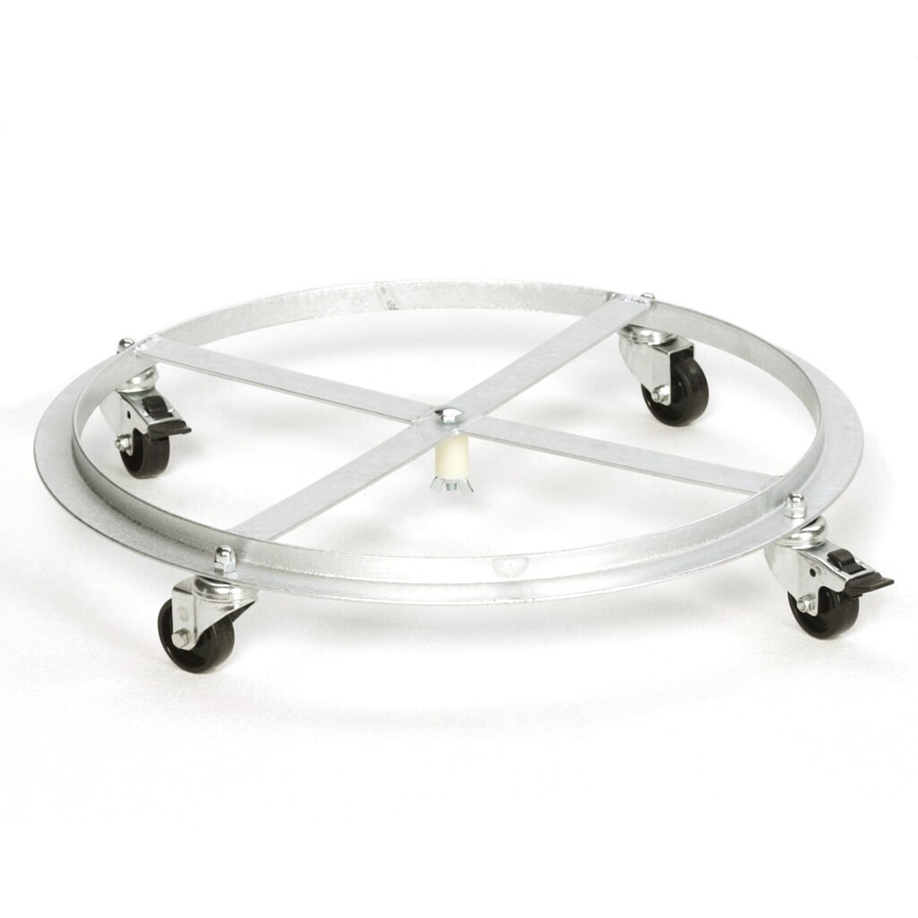 Product afbeelding: Vloerbevestiging voor kringloop afvalbak VAR®, 120 liter, dubbele draaideur