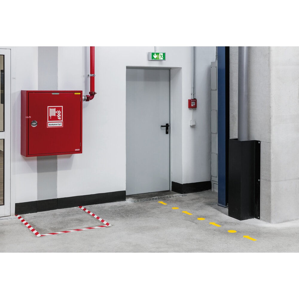 Productafbeelding nr. 2: Vloermarkeringssticker DURABLE punt, Ø 100 mm, dikte 0,7 mm, 5 verpakkingen van 10 stickers/VE