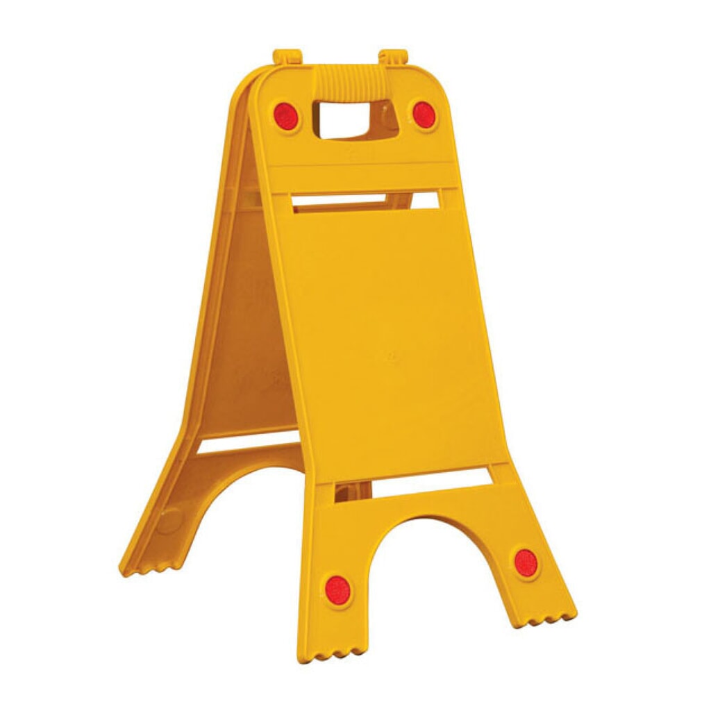 Waarschuwingsbord met reflectoren, hoogte 620 mm, neutraal Product afbeelding: Waarschuwingsbord met reflectoren, hoogte 620 mm, neutraal
