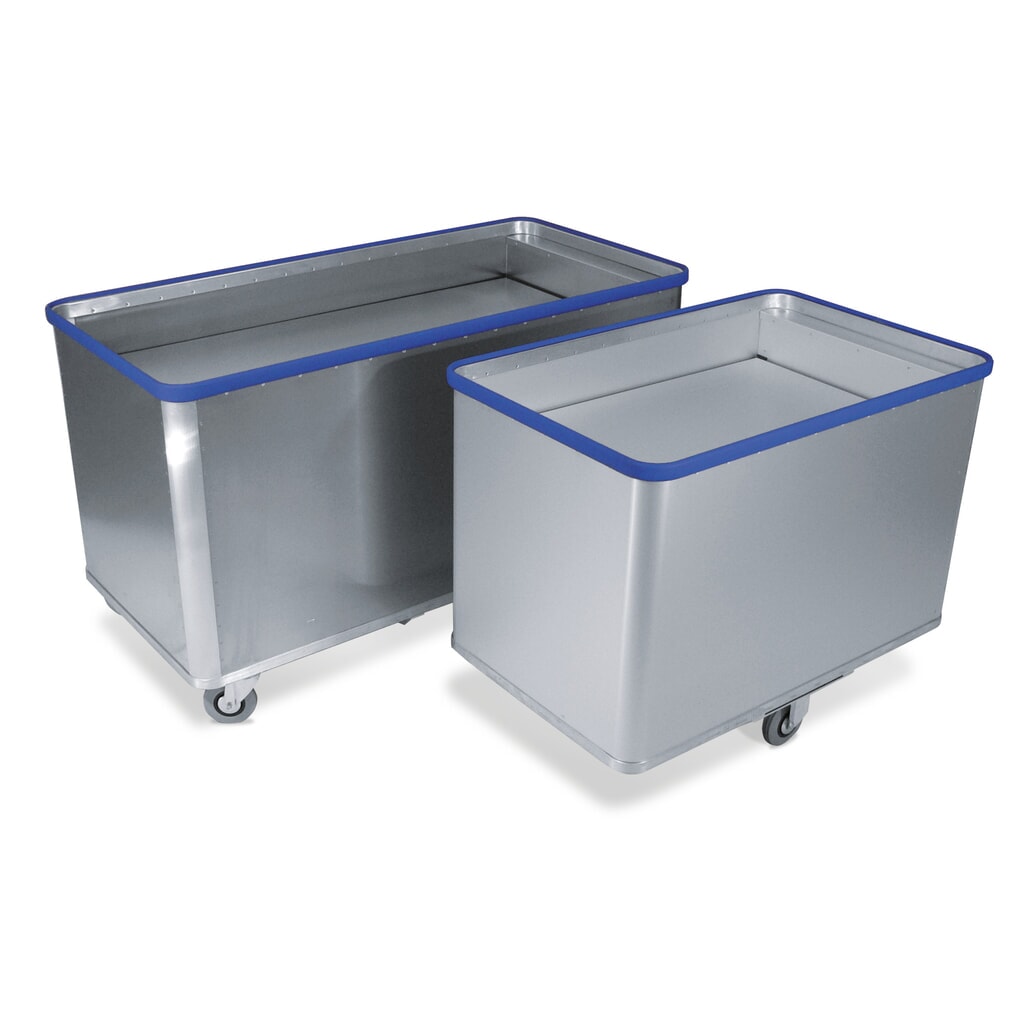 Wagen met verende bodem, aluminium, volume 380 l Productafbeelding nr. 2: Wagen met verende bodem, aluminium, volume 380 l