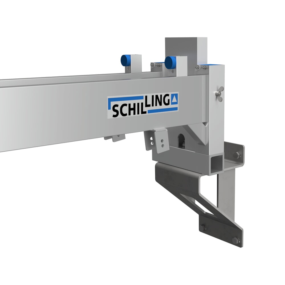 Product afbeelding: Wandconsole voor aluminium portaalkraan SCHILLING met dubbele traverse