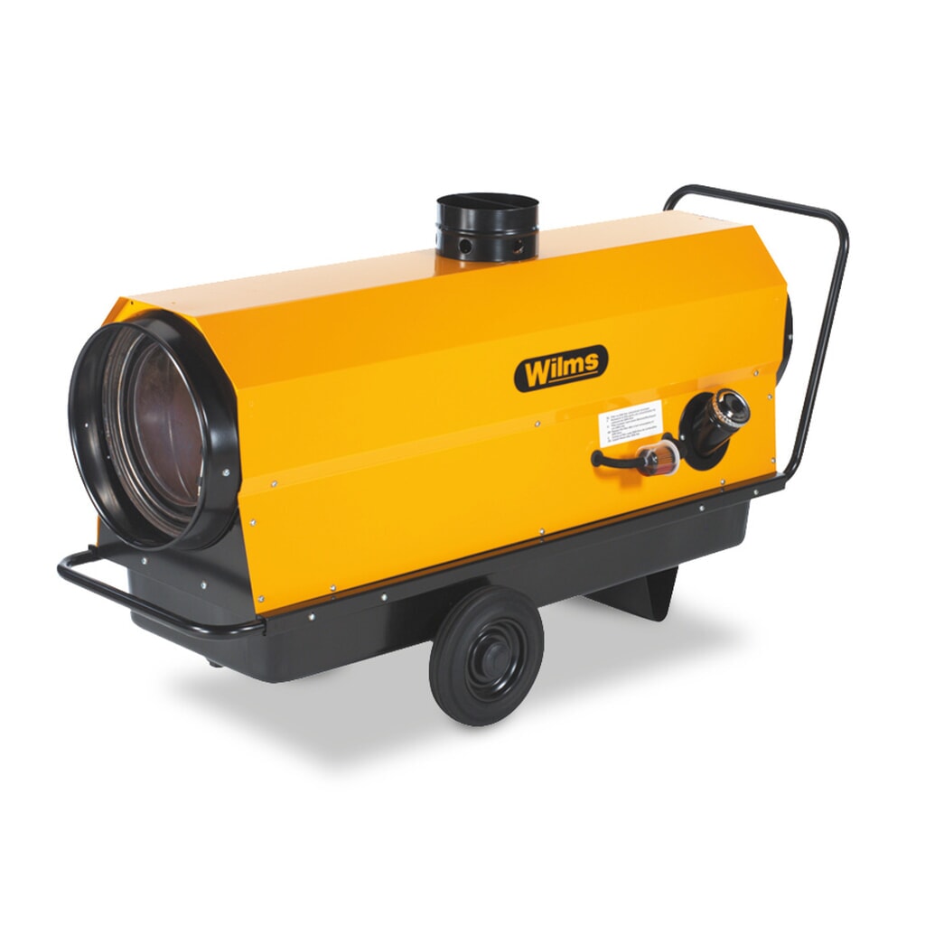 Warmeluchtturbine Wilms®, met tank