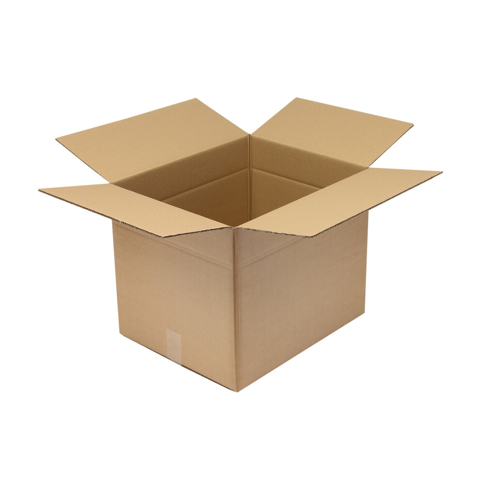 Product afbeelding: Wellpapp-Faltkarton 2-wellig, 500 x 400 x 400 mm, Qual. 2.30 BC, braun
