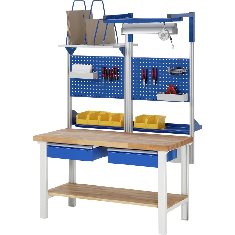 Productafbeelding nr. 7: Werkbank RAU serie 7000, hxbxd 840 x 1.500 x 700 mm, 2 lades 2 x 150 mm
