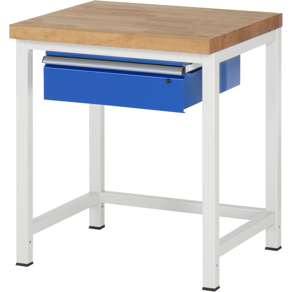 Productafbeelding nr. 1: Werkbank RAU serie 8000, hxbxd 840 x 750 x 700 mm, 1 lade, draagvermogen lade 50 kg