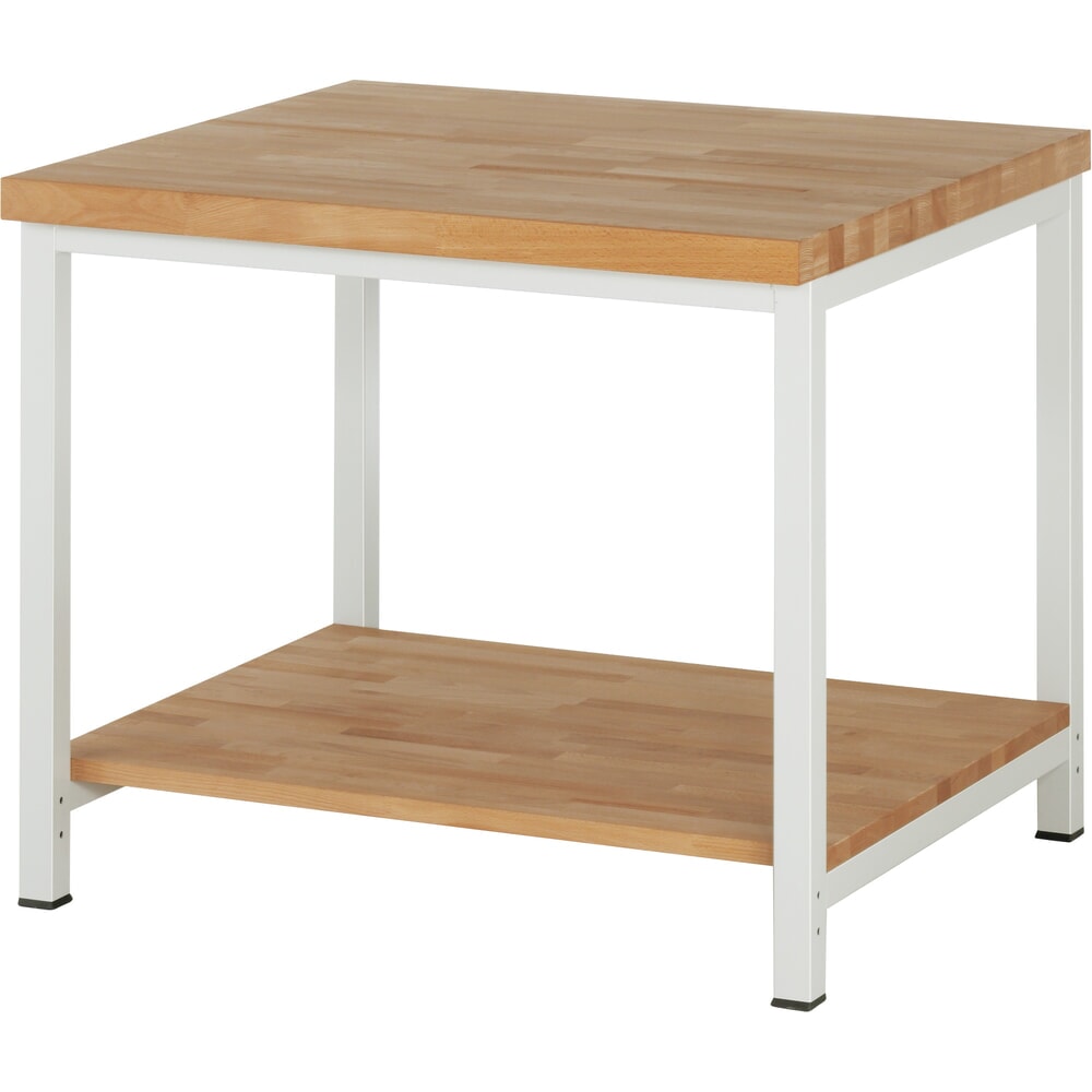 Product afbeelding: RAU werkbank serie 8000, h x b x d 840-1.040 x 1.000 x 900 mm, legbord onderaan