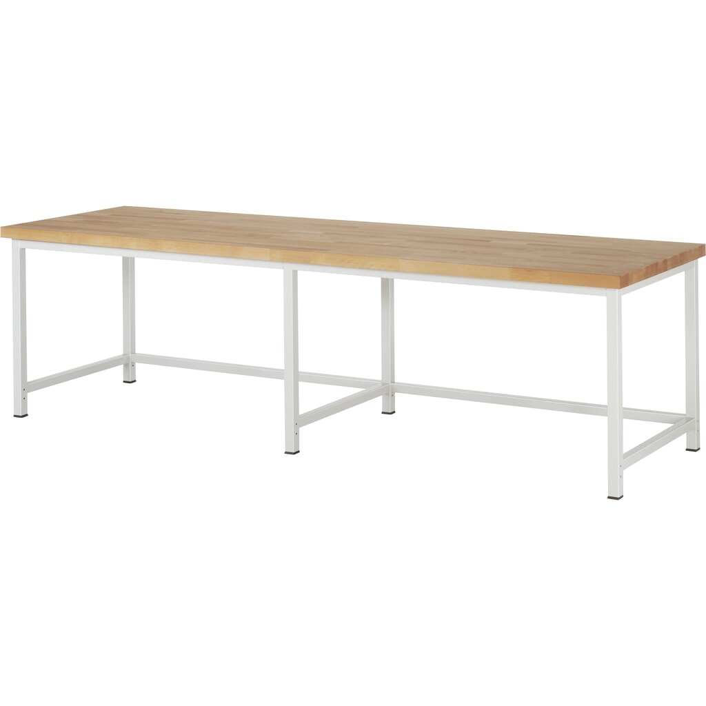 RAU werkbank serie 8000, h x b x d 840-1.040 x 3.000 x 900 mm Product afbeelding: RAU werkbank serie 8000, h x b x d 840-1.040 x 3.000 x 900 mm
