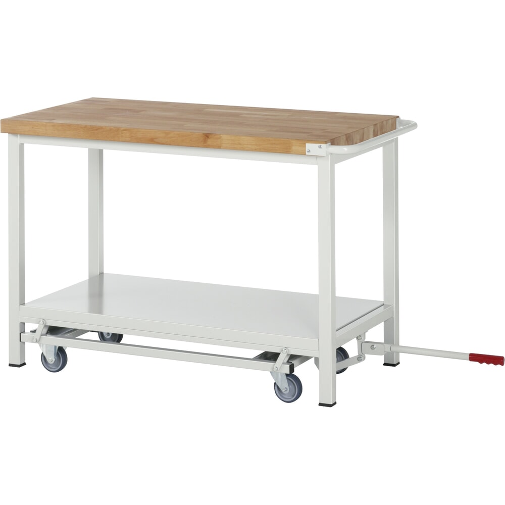 Productafbeelding nr. 7: RAU werkbank met dolly serie 8000, h x b x d 880 x 750 x 700 mm, 1 onderbouwkast rechts, met 3 lades