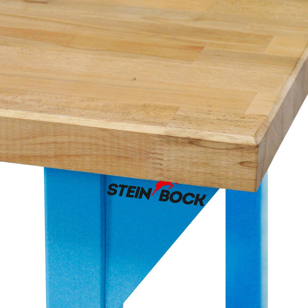 Productafbeelding nr. 4: Werkbank Steinbock® Pro, 3 lades, 1 legruimte, draagvermogen 500 kg, hxbxd 850 x 1.500 x 750 mm, RAL 5012