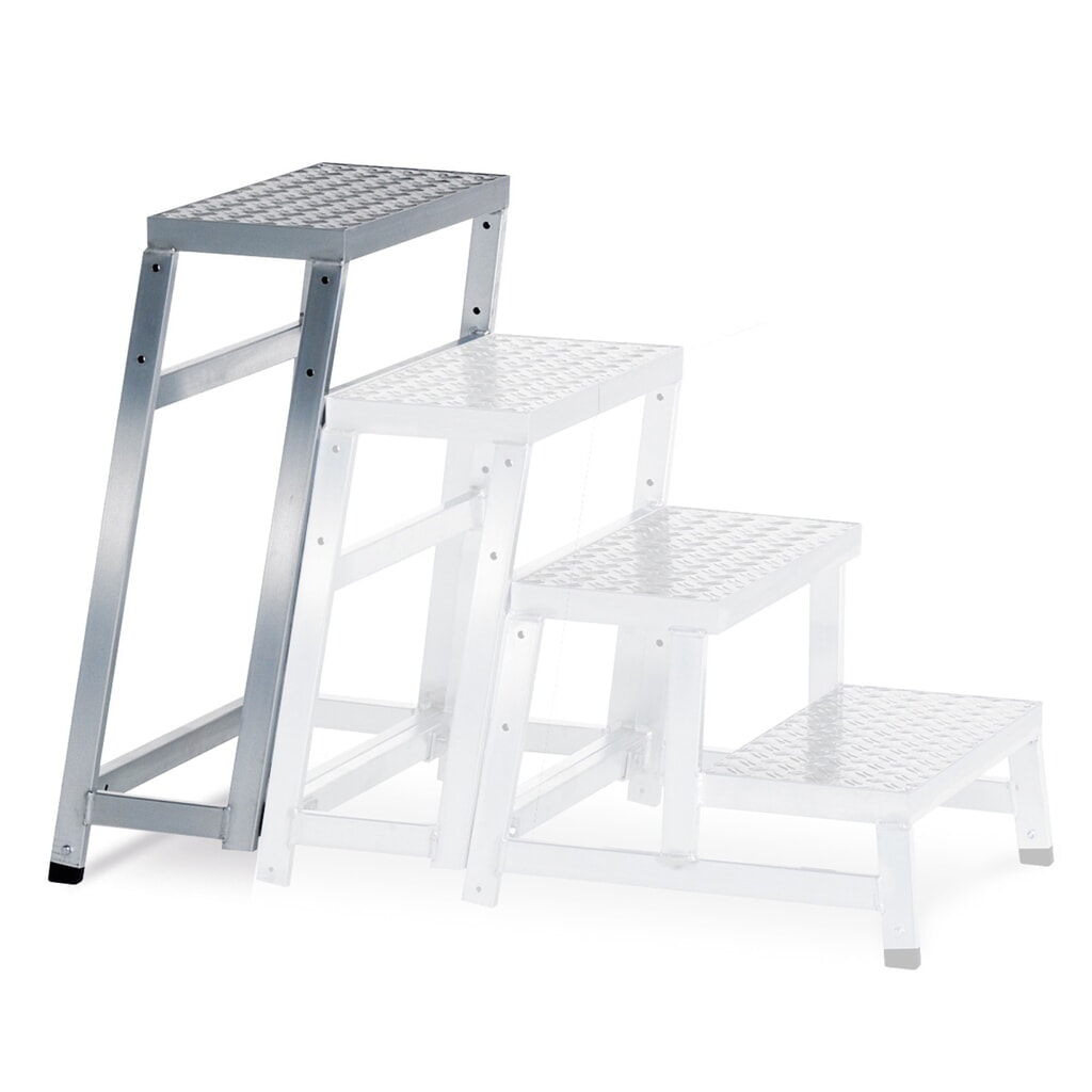 Werkplatform ZARGES, module D, stahoogte 800 mm Product afbeelding: Werkplatform ZARGES, module D, stahoogte 800 mm