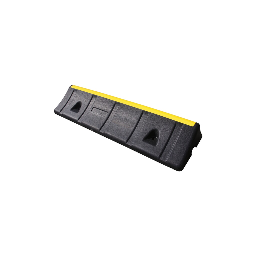 Product afbeelding: Wielstop Heavy Duty, zwart, hxbxd 150 x 1.000 x 300 mm