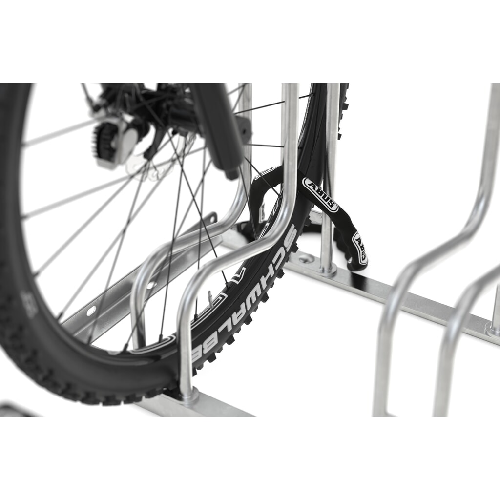 Productafbeelding nr. 4: Staand fietsenrek wsm® 4000 BR, 1-zijdig, thermisch verzinkt, wielafstand 390 mm, 3 plaatsen