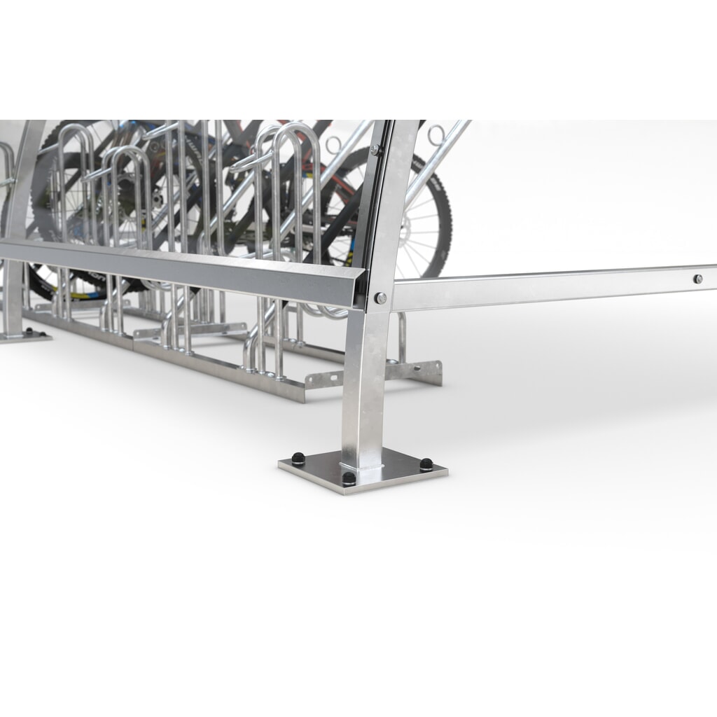 Productafbeelding nr. 4: Overkapping wsm® BAMBERG in rondboogontwerp, breedte 2.090 mm, verzinkt