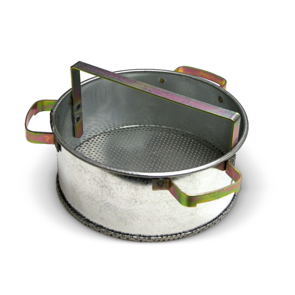 Product afbeelding: Zeefbak kleine onderdelen voor was- en dompelbakken Justrite® met Øxh 238 x 254 mm, verzinkt