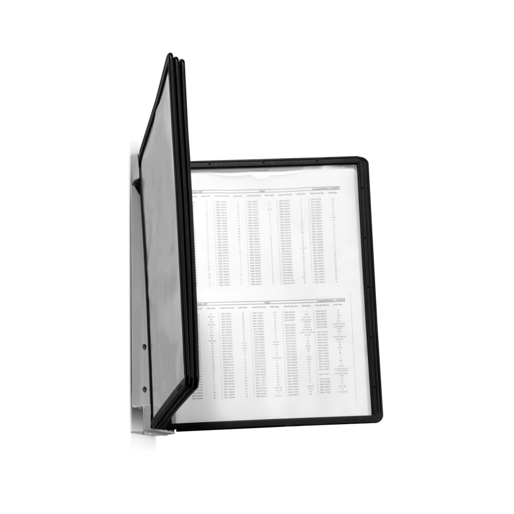 Product afbeelding: Displaymappensysteem met 5 mappen, zwart