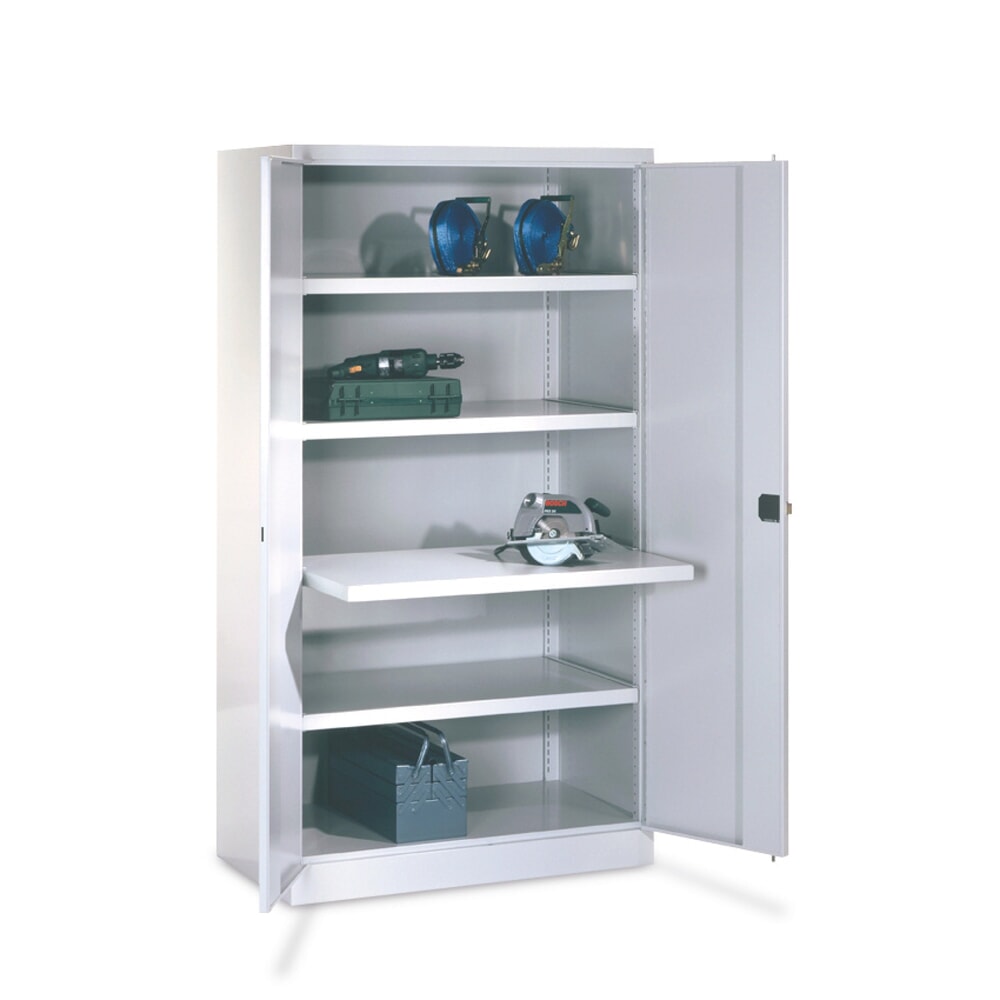 Productafbeelding nr. 3: Zwarelastkast PAVOY Premium, 3 legborden + laden 1x75+ 1x125 + 1x175 mm, lichtgrijs, lichtgrijs