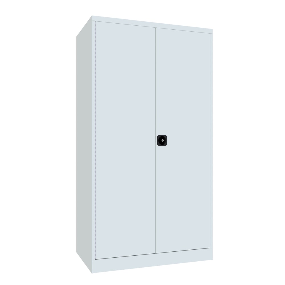 Product afbeelding: Zwarelastkast PAVOY Premium met middenwand, 8 legborden, lichtgrijs, lichtgrijs