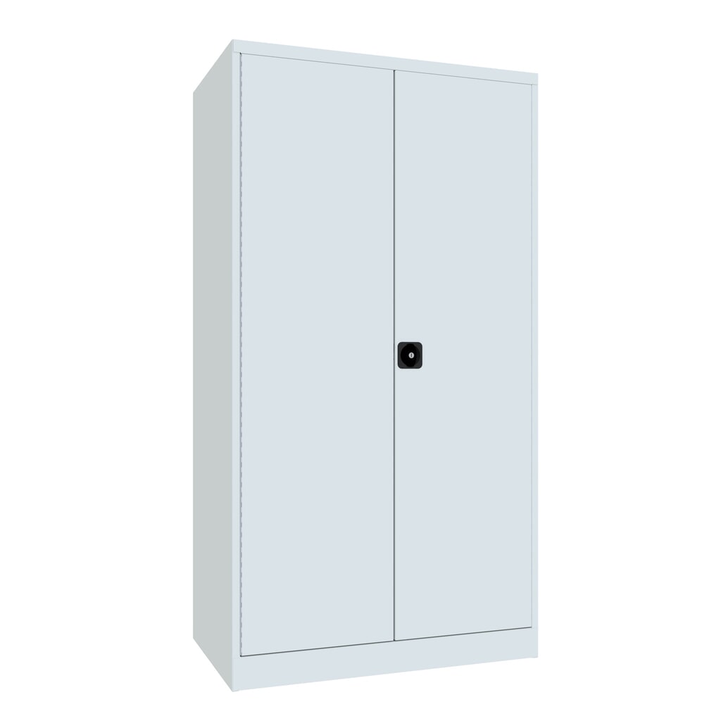 Product afbeelding: Zwarelastkast PAVOY Premium met middenwand, 8 legborden, lichtgrijs, lichtgrijs