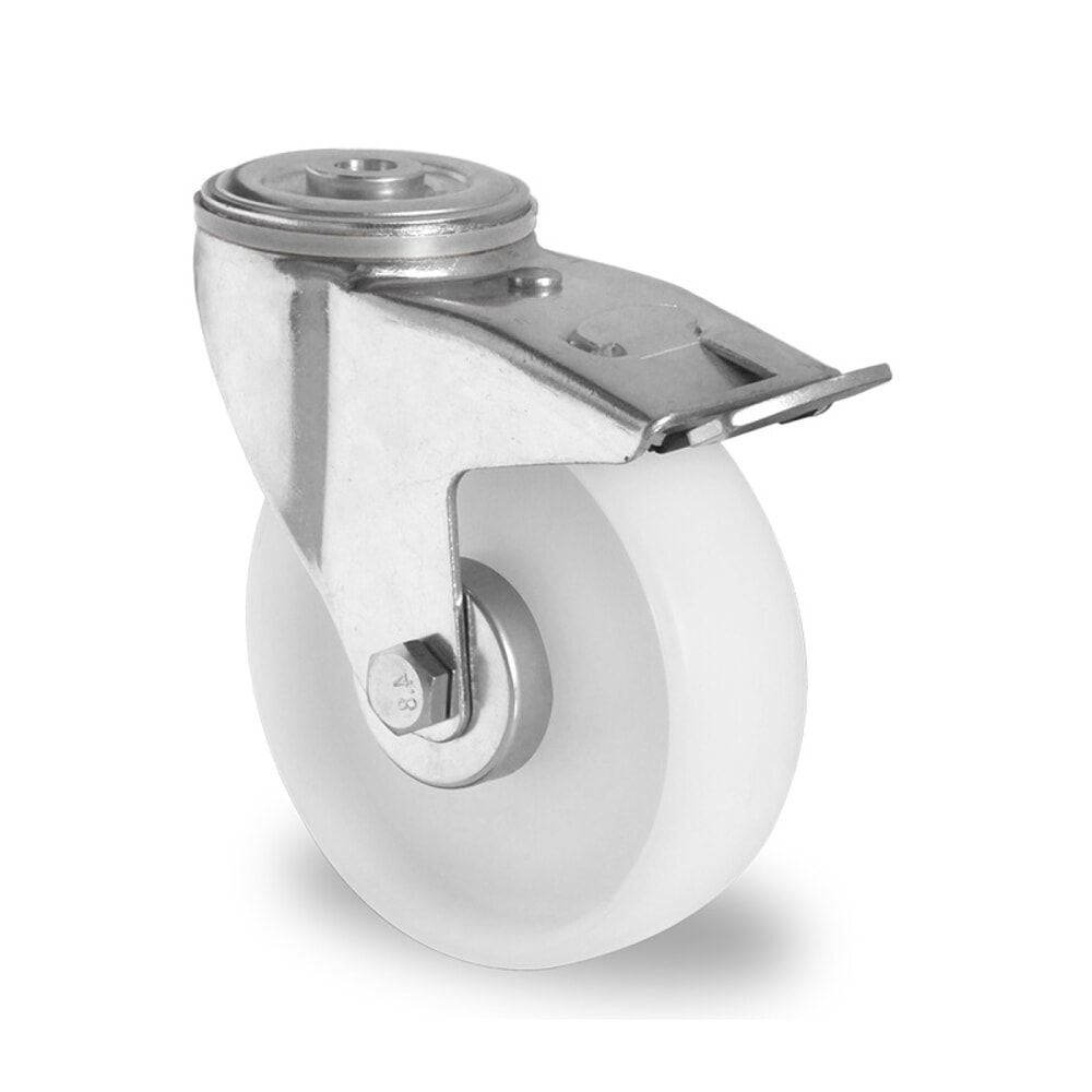 Product afbeelding: Zwenkwiel boutgat met volledige vastzetrem ø 80 mm serie N0N0 rollager