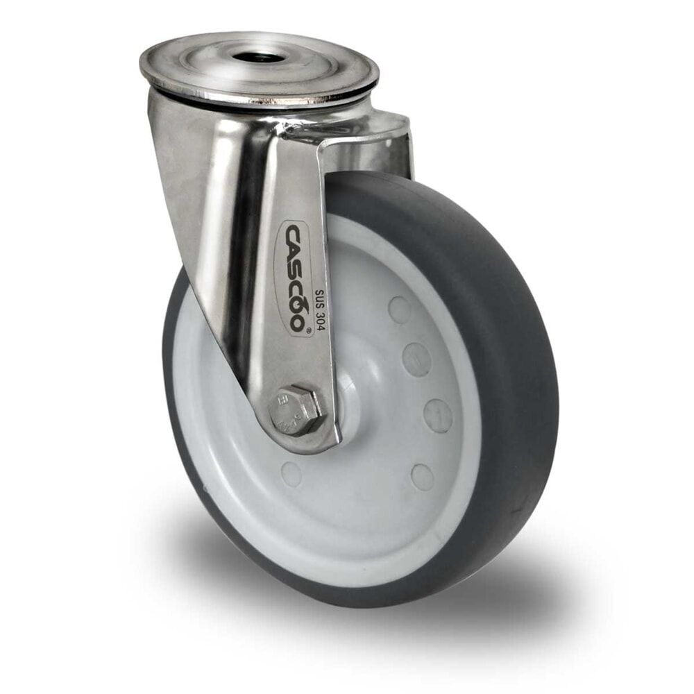 Product afbeelding: Zwenkwiel boutgat ø 80 mm serie P2W2 glijlager roestvrij staal