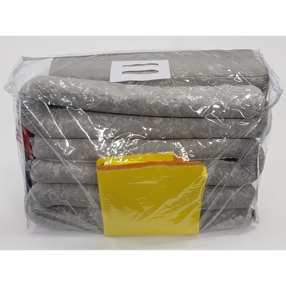 Produktabbildung Nr. 1: Noodpakket in pvc-tas incl. eenmalige rioolgatafdekking, universeel, absorptievermogen 50 l