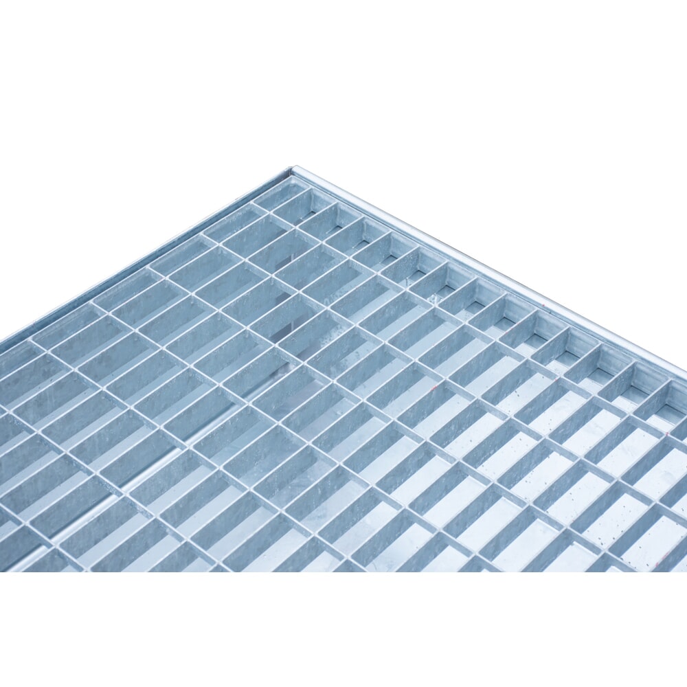 Produktabbildung Nr. 3: Opvangbak Steinbock®, 4x 200 l,  hxbxd 285 x 1.200 x 1.200 mm, incl. rooster, thermisch verzinkt