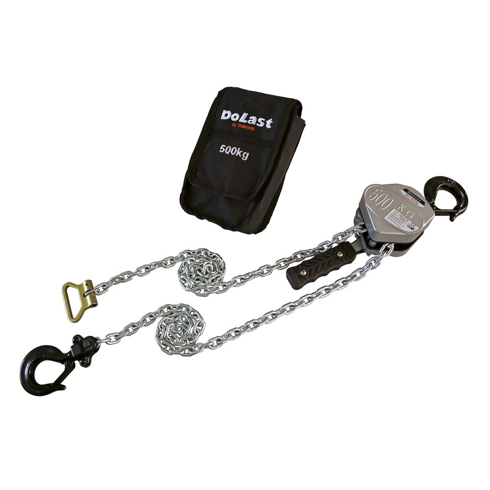 Produktabbildung Nr. 2: Palan à levier à cliquet Dolezych Black Series compact, capacité de charge 500 kg, longueur 3 m