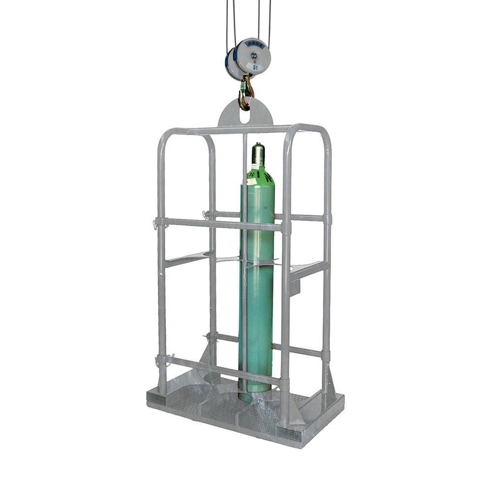 Produktabbildung Nr. 1: Panier pour bouteilles de gaz Eichinger®, 6 bouteilles ø 250 mm, galvanisé à chaud
